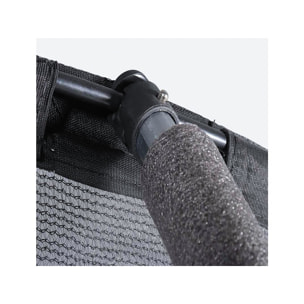 Trampoline avec filet intérieur "jumper" - Ø 3,05 - Gris