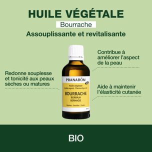 Pranarom - Huile Végétale de Bourrache - Bio - 50 ml