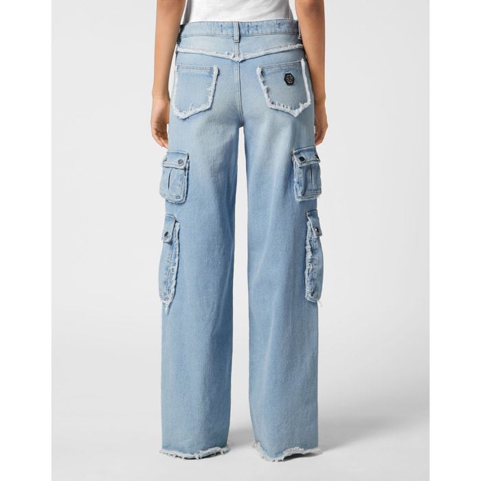 PHILIPP PLEIN Vaqueros Cargo Regular Fit