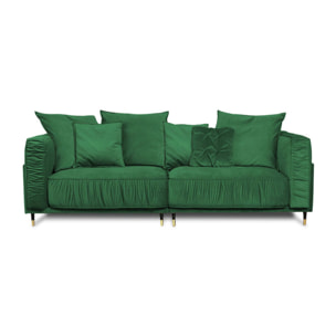 Canapé Velours Fiorenzo - 3 places