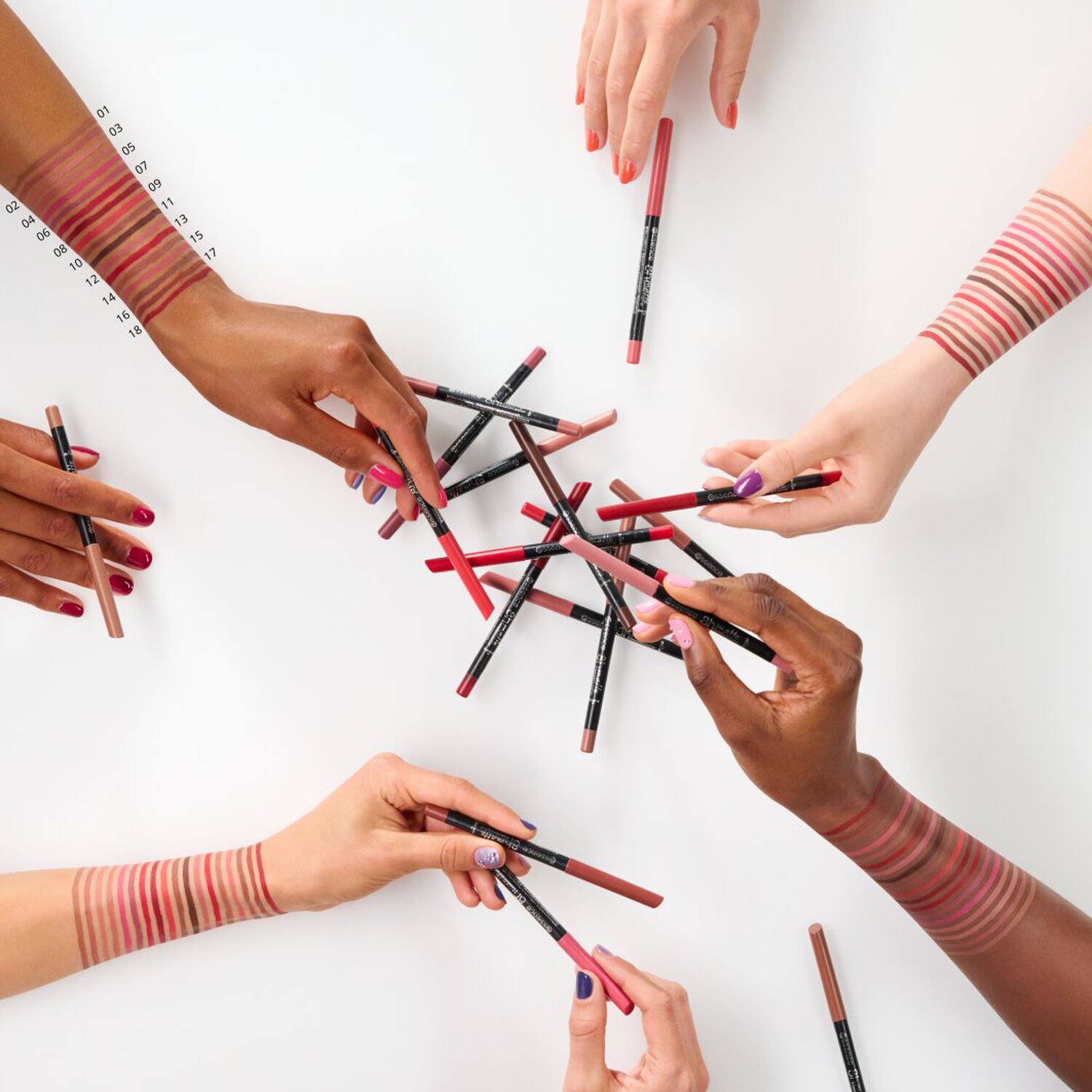 8h Matte Comfort Lipliner - Crayon à Lèvres Waterproof