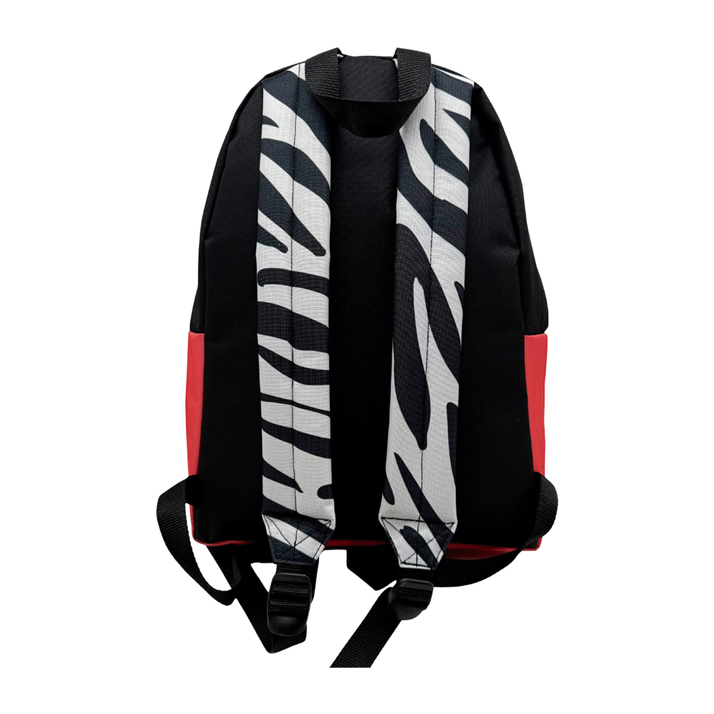 Zaino Americano Fuggler. Scomparto per laptop. Schienale e spallacci regolabili e imbottiti. Con accessori a pulsante.