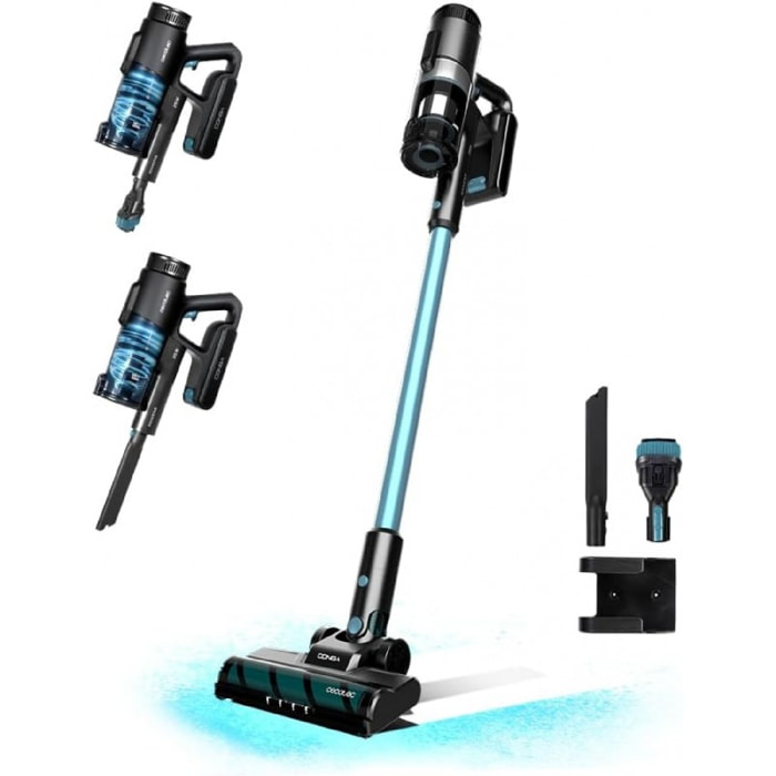 Cecotec Aspirapolvere verticale a batteria Conga Rockstar 1500 Ray Eternal