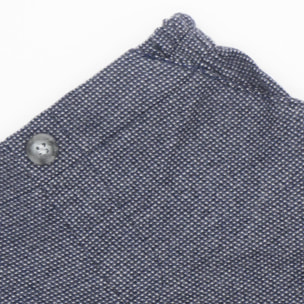 Pantalón estructura azul