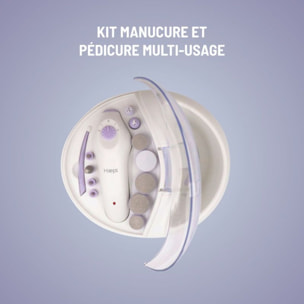 Kit manucure HAEPI Hi-Iris : Manucure et Pédicure spa