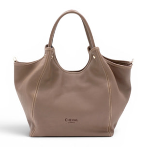 Borsa a Mano Cheval Firenze Karina Taupe