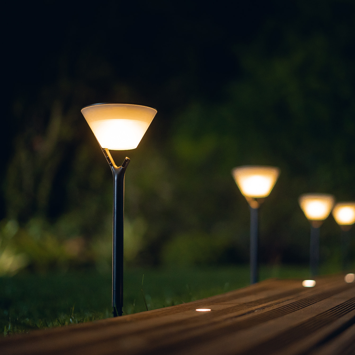 EZIlight® Solar peaky cup - Pack de 4 lampes