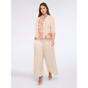 Fiorella Rubino - Bolero de tul - Beige