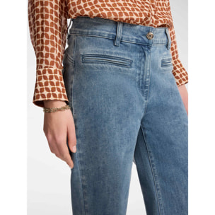 Elena Mirò - Jeans de 5 bolsillos marinero, "Mary" - Azul