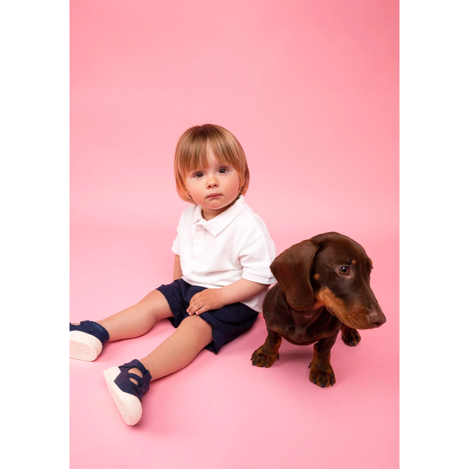 Sandali primi passi per neonati  navy