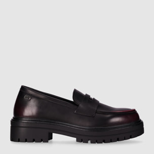 Zapatos - Vino - Tacón: Bajo