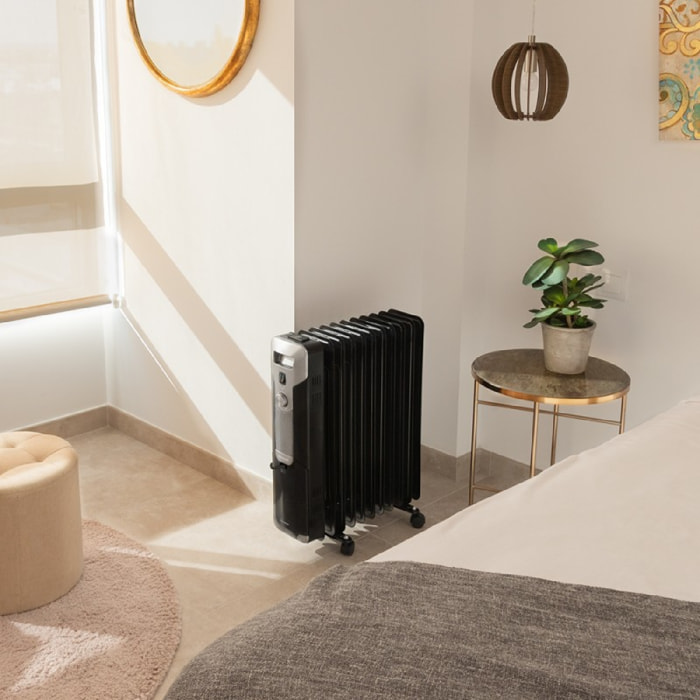 Cecotec Radiateur électrique à huile ReadyWarm 11000 Space Black 11 modules, fai