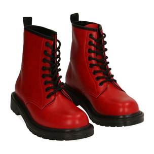 Botines rojos