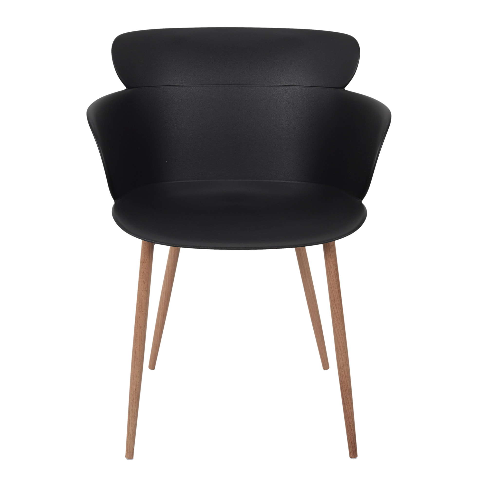 Fauteuil Lorens Noir - Lot De 2