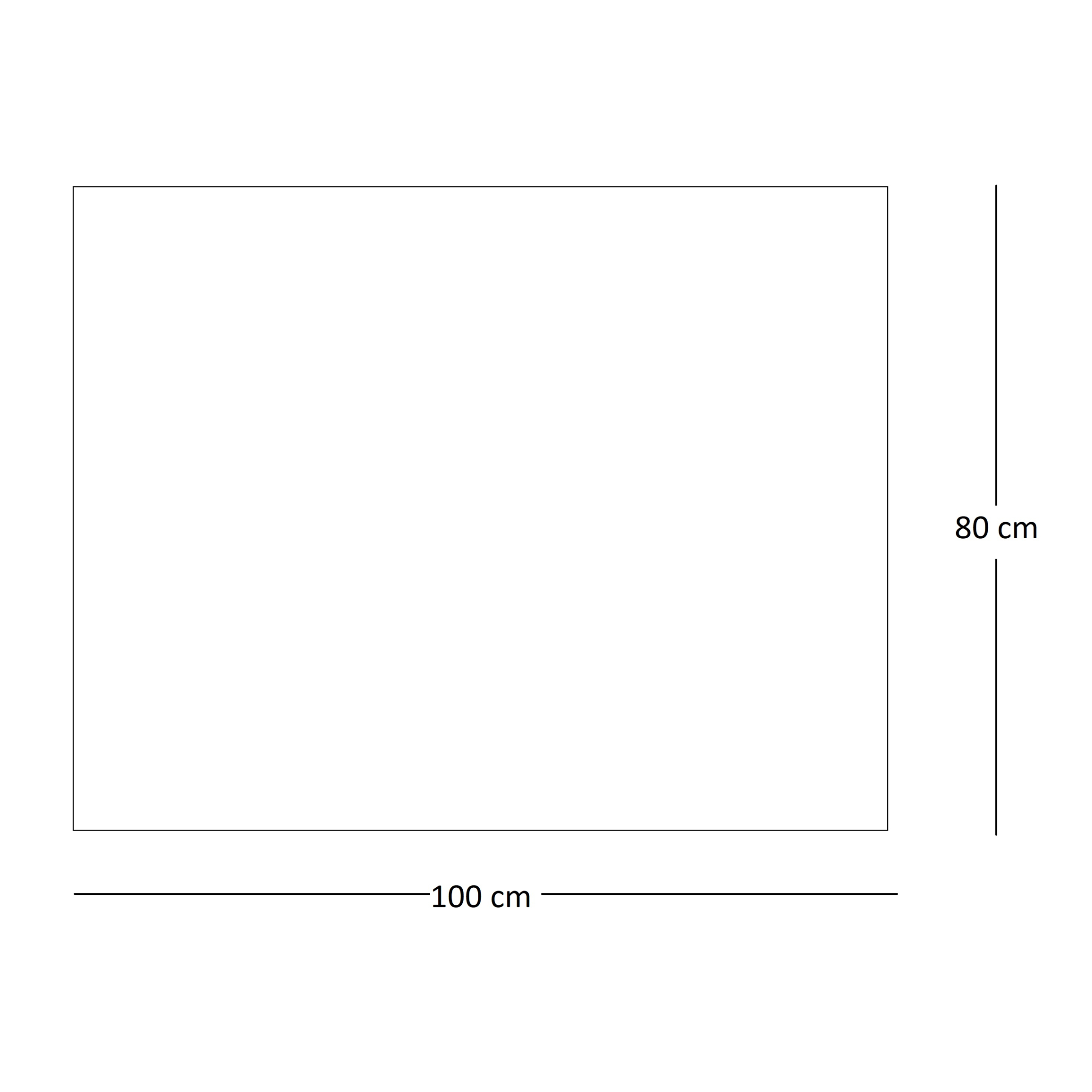 Miroir de salle de bain lumiére led périmetral Alday, 100x80cm