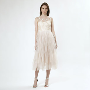 VESTITO CON GONNA IN TULLE