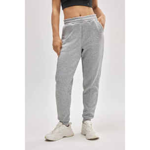 Pantaloni jogger sportivi grigi con tasche