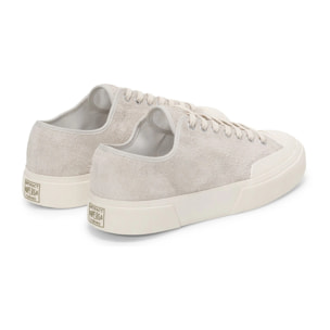 Le Superga Uomo Donna Bianco 2432 Works Hairy Suede