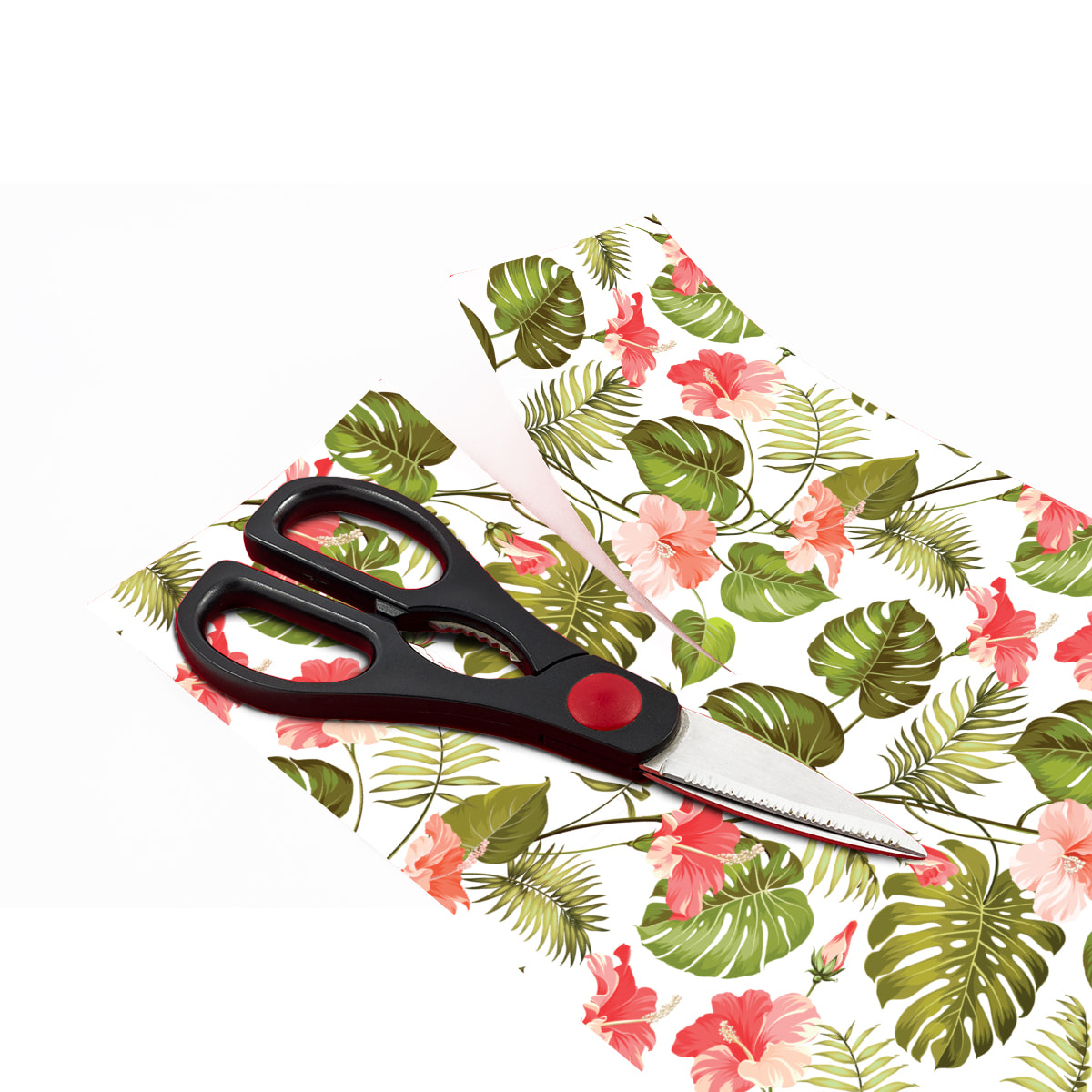 Sticker meuble tropical dewario 60 x 90 cm