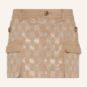 PHILIPP PLEIN Mini Skirt MONOGRAM