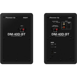 Enceinte bibliothèque PIONEER DJ DM-40D-BT x 2