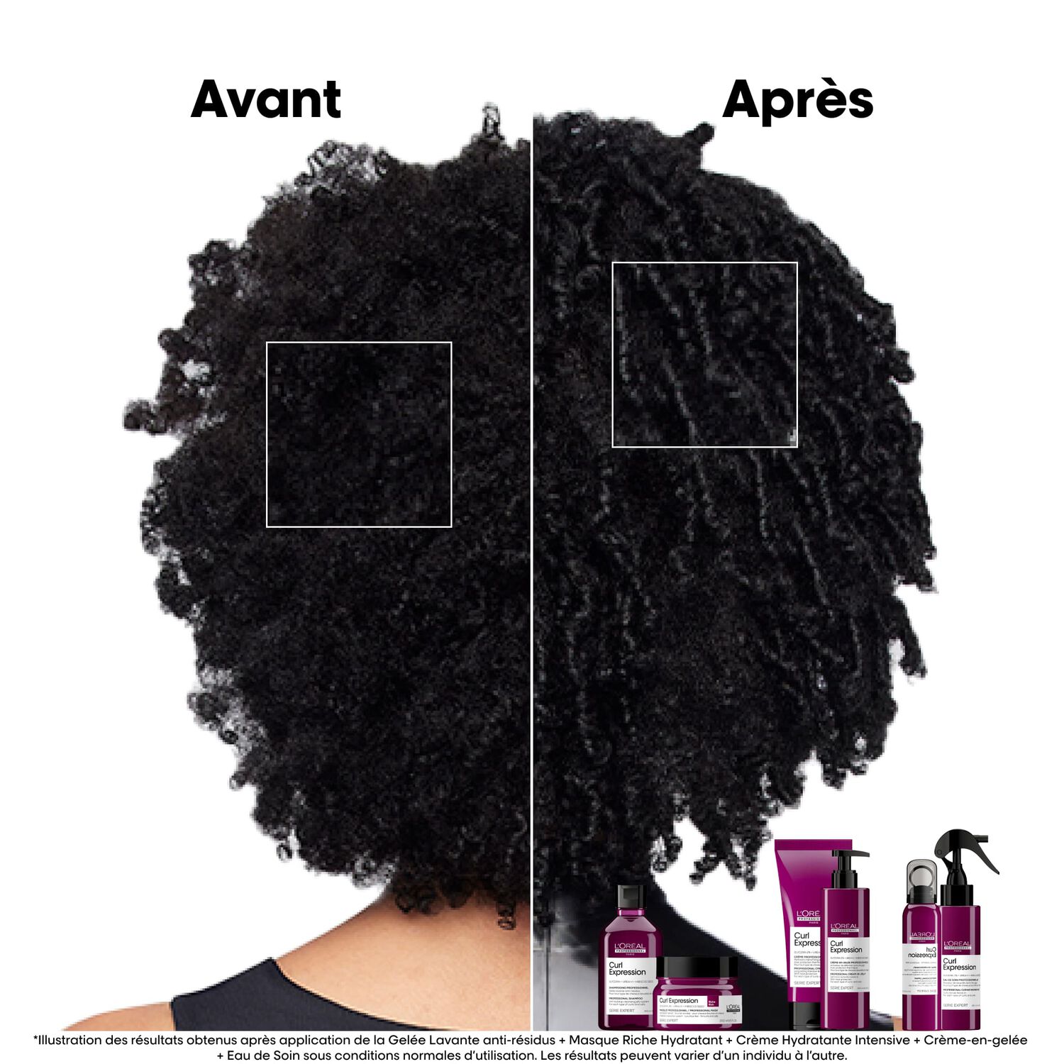Série Expert Curl Expression - Crème Hydratante Intensive pour cheveux frisés à crépus 200 ml