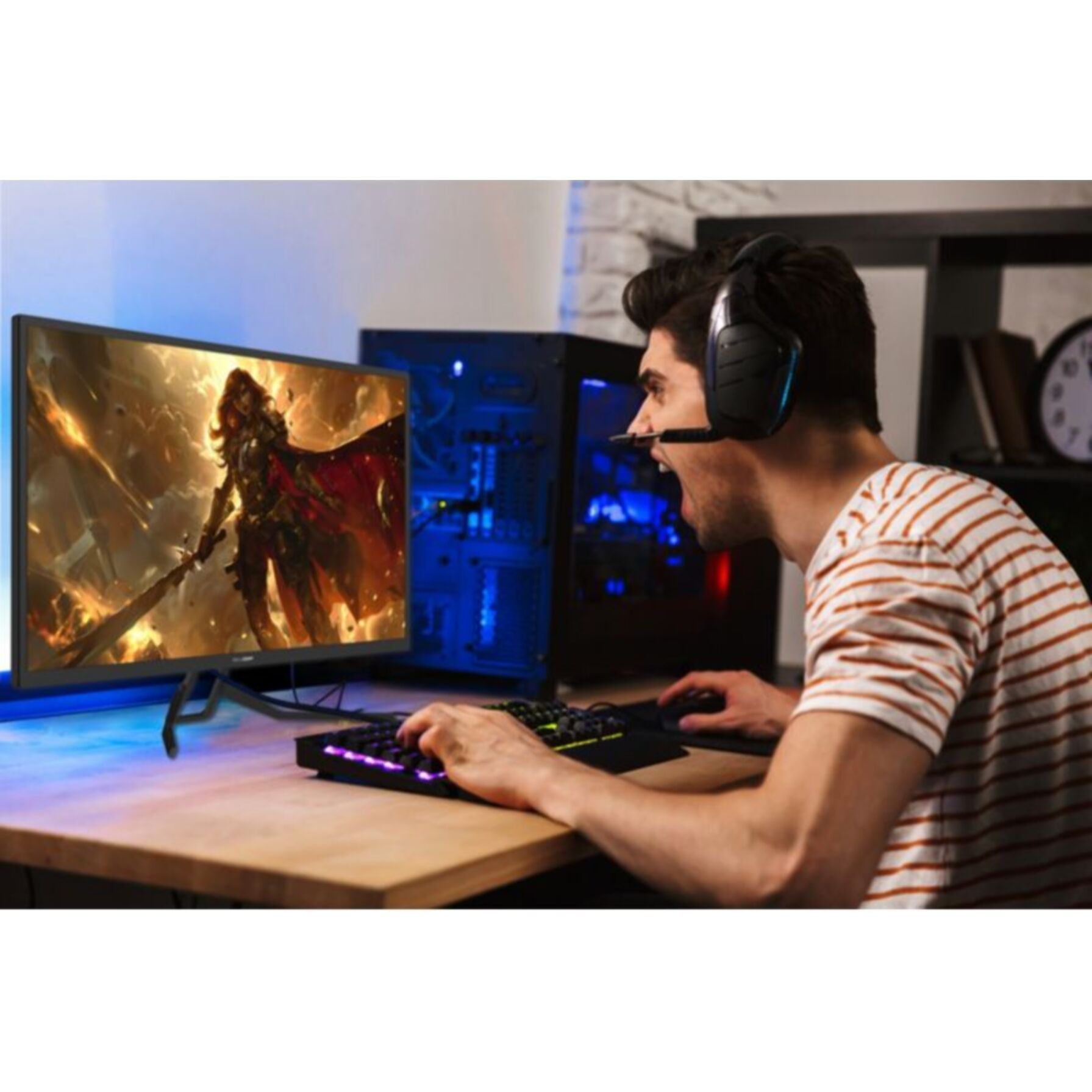 Ecran PC Gamer SKILLKORP M32 Plat 32'' VA