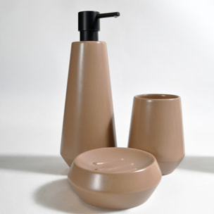 PORTE-SAVON EN CERAMIQUE JOSHUA CAPPUCCINO