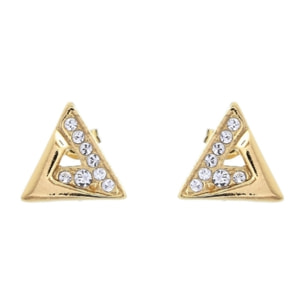 Pendientes Triangle adornado con cristales de Swarovski