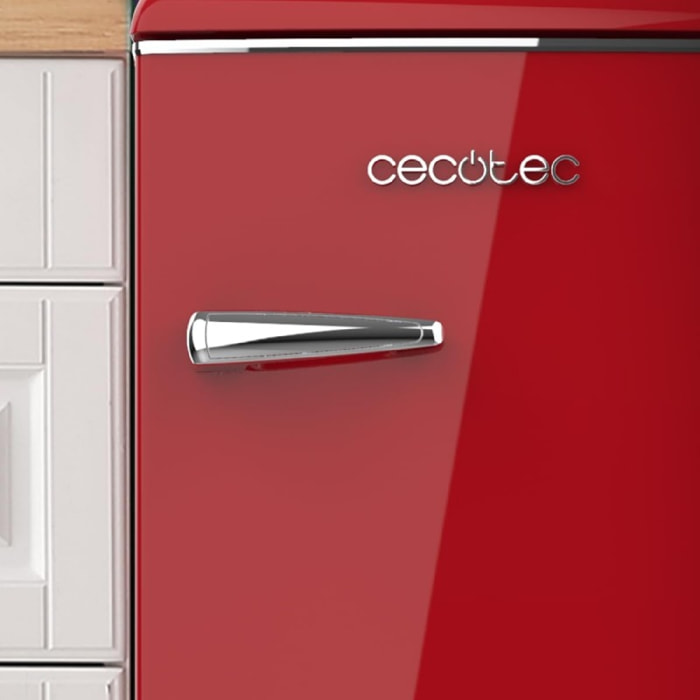 Cecotec Frigorífico retro Bolero CoolMarket TT Origin 90 Red