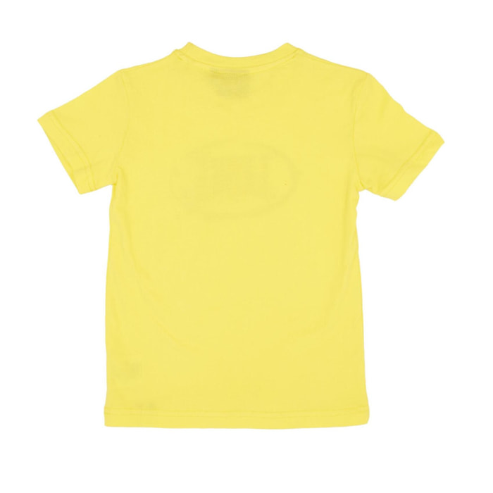 Camiseta básica infantil logo estampado