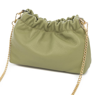 Basile Borsa a tracolla Donna. Pelle autentica Dollaro