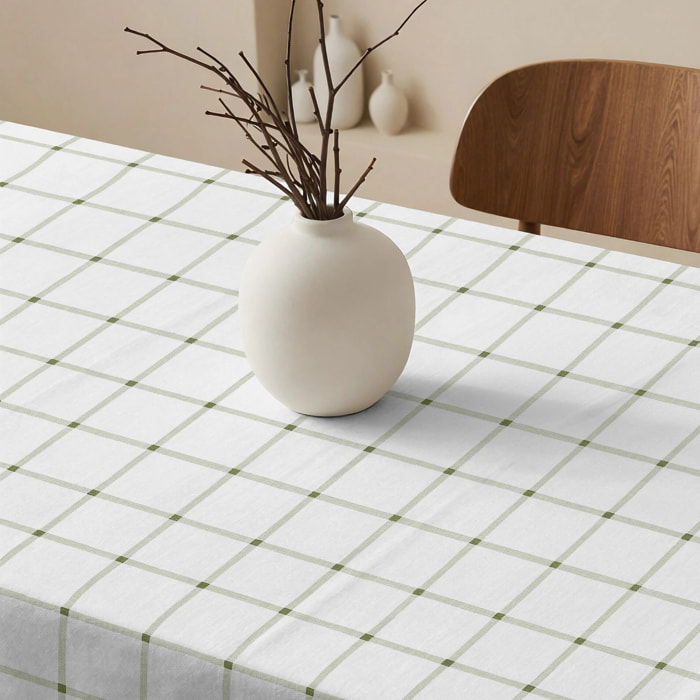 Nappe anti-taches 100% coton Concu