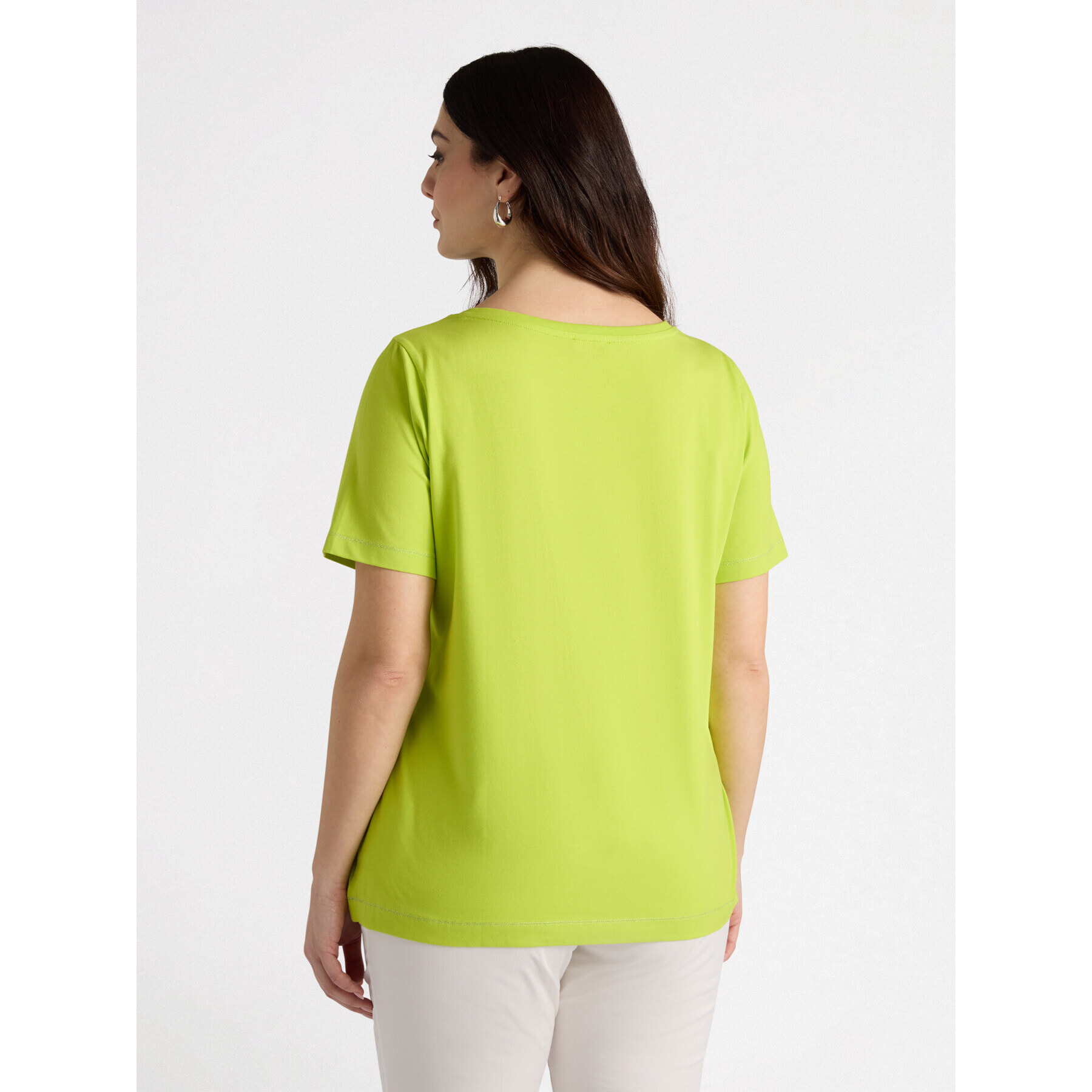 Fiorella Rubino - T-shirt con ricamo floreale - Giallo