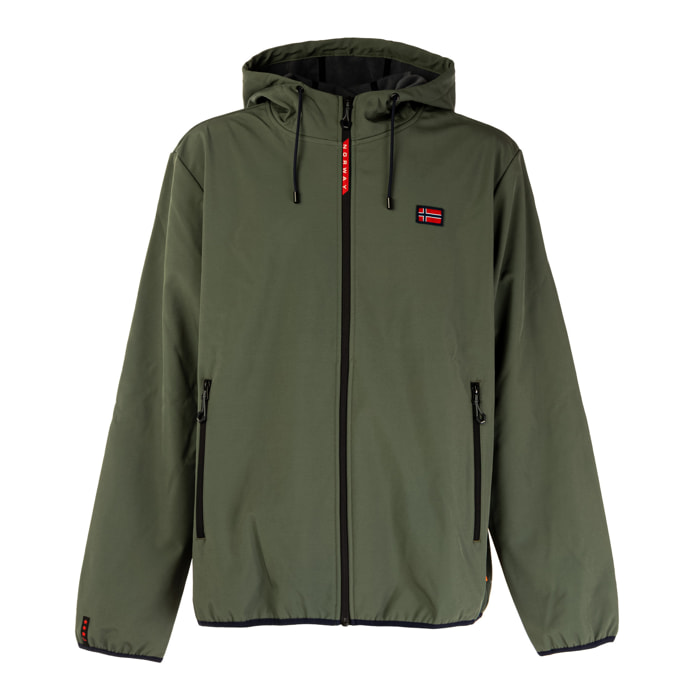SCUOLA NAUTICA ITALIANA giacca uomo army
