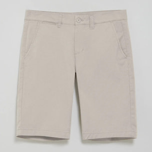 Bermuda relax gris claro con detalles Polo Club