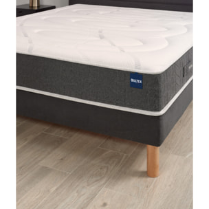 Ensemble OPTIMUM 2 places| Matelas H 25cm avec sommier ferme |confort équilibré