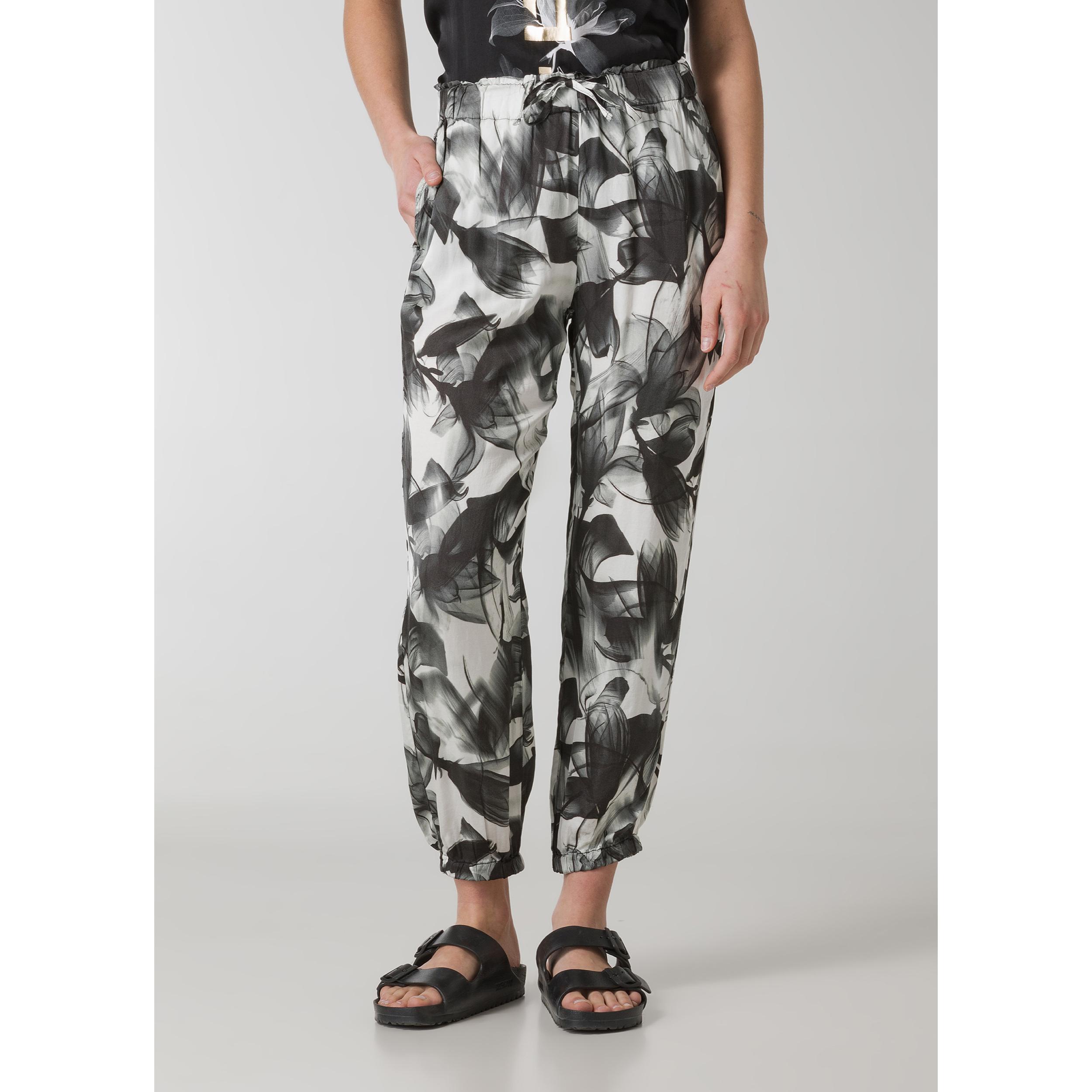 DEHA - Pantalone ALLOVER SATIN JOGGER PANTS in Viscosa per donna