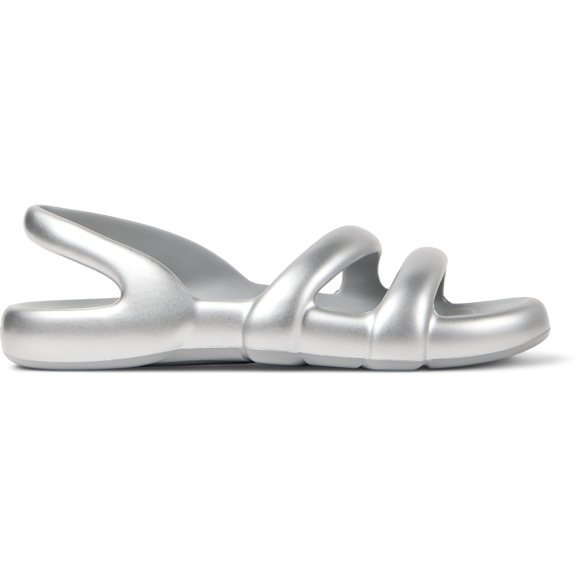 Sandalias - CAMPER Kobarah Flat - Gris - Sintético