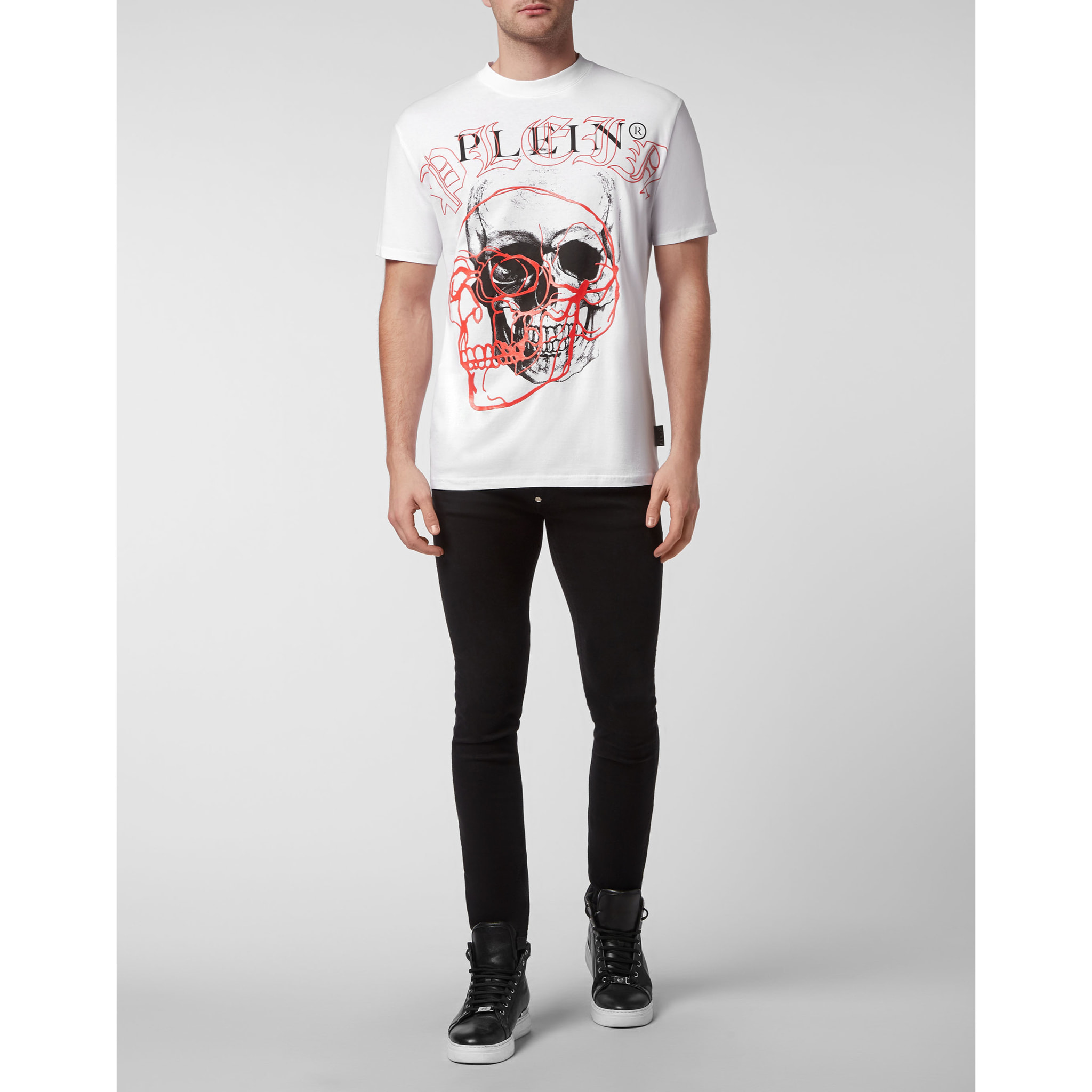 PHILIPP PLEIN T-shirt girocollo a maniche corte