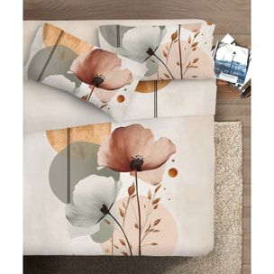 Parure Lenzuola fotografico Piazzato Fine-Art 2 Piazze Disegno Frida