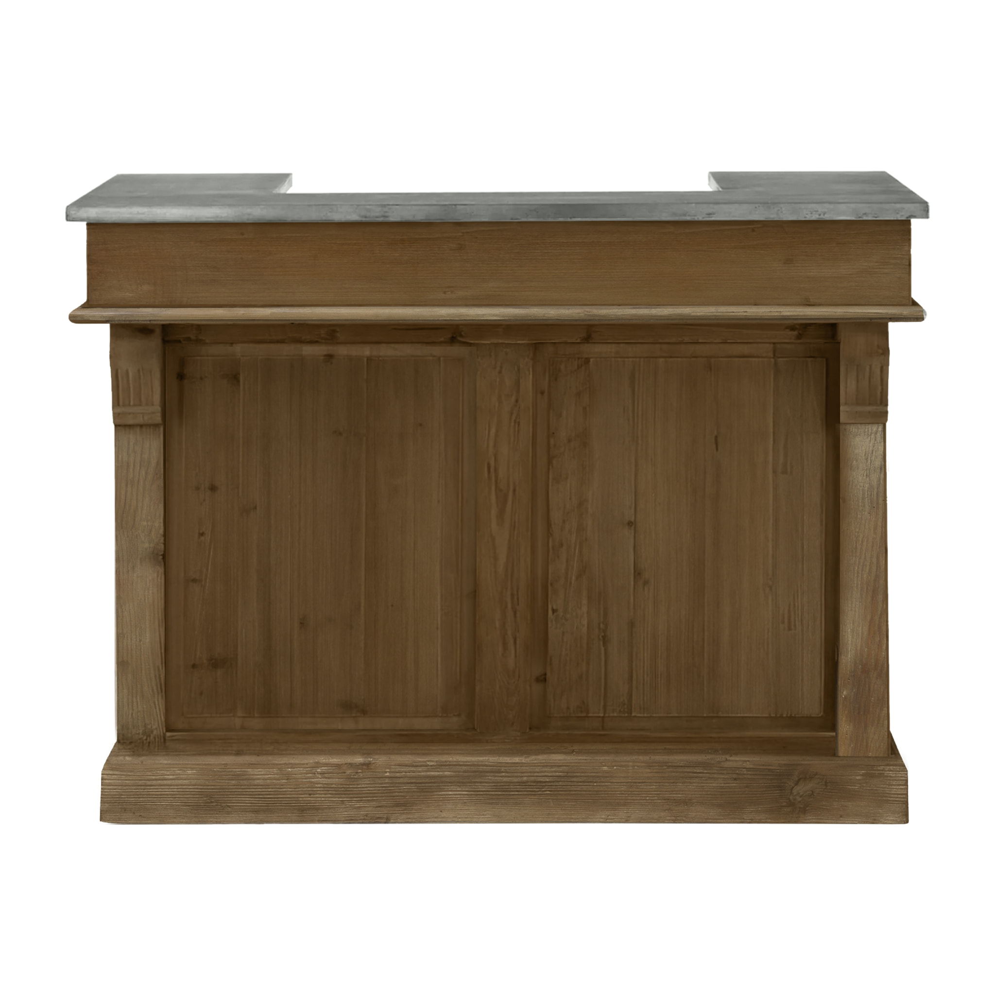Meuble de bar en bois de cèdre recyclé et métal - Spritz
