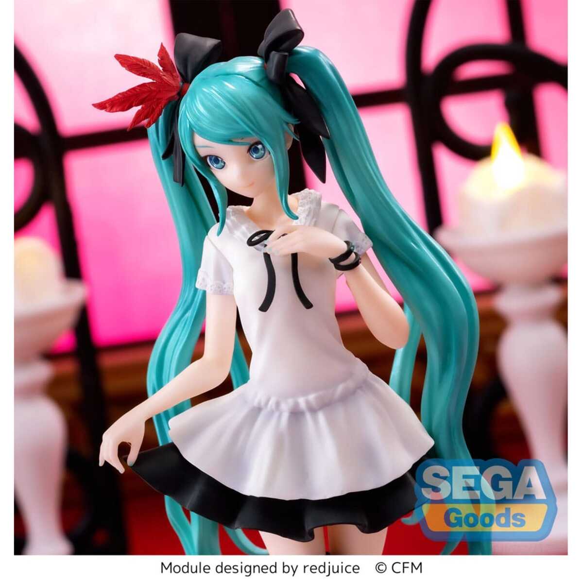 Hatsune Miku: Project Diva Mega39's Luminasta Pvc Statua Hatsune Miku -supreme- 18 Cm Sega