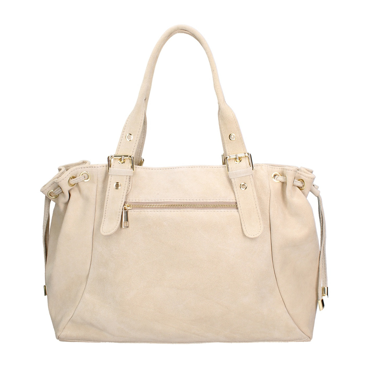 Borsa a mano da donna Made in Italy - Modello Celeste Plus - 100% pelle - 20.0 x 28.5 x 41.0 cm