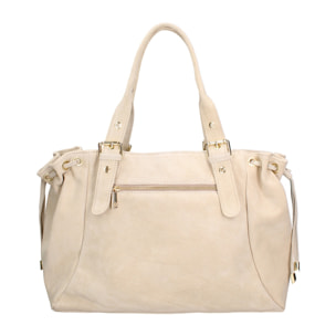 Borsa a mano da donna Made in Italy - Modello Celeste Plus - 100% pelle - 20.0 x 28.5 x 41.0 cm