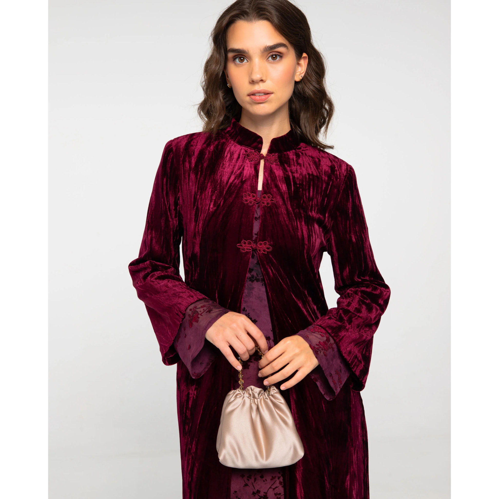 Caftan de terciopelo