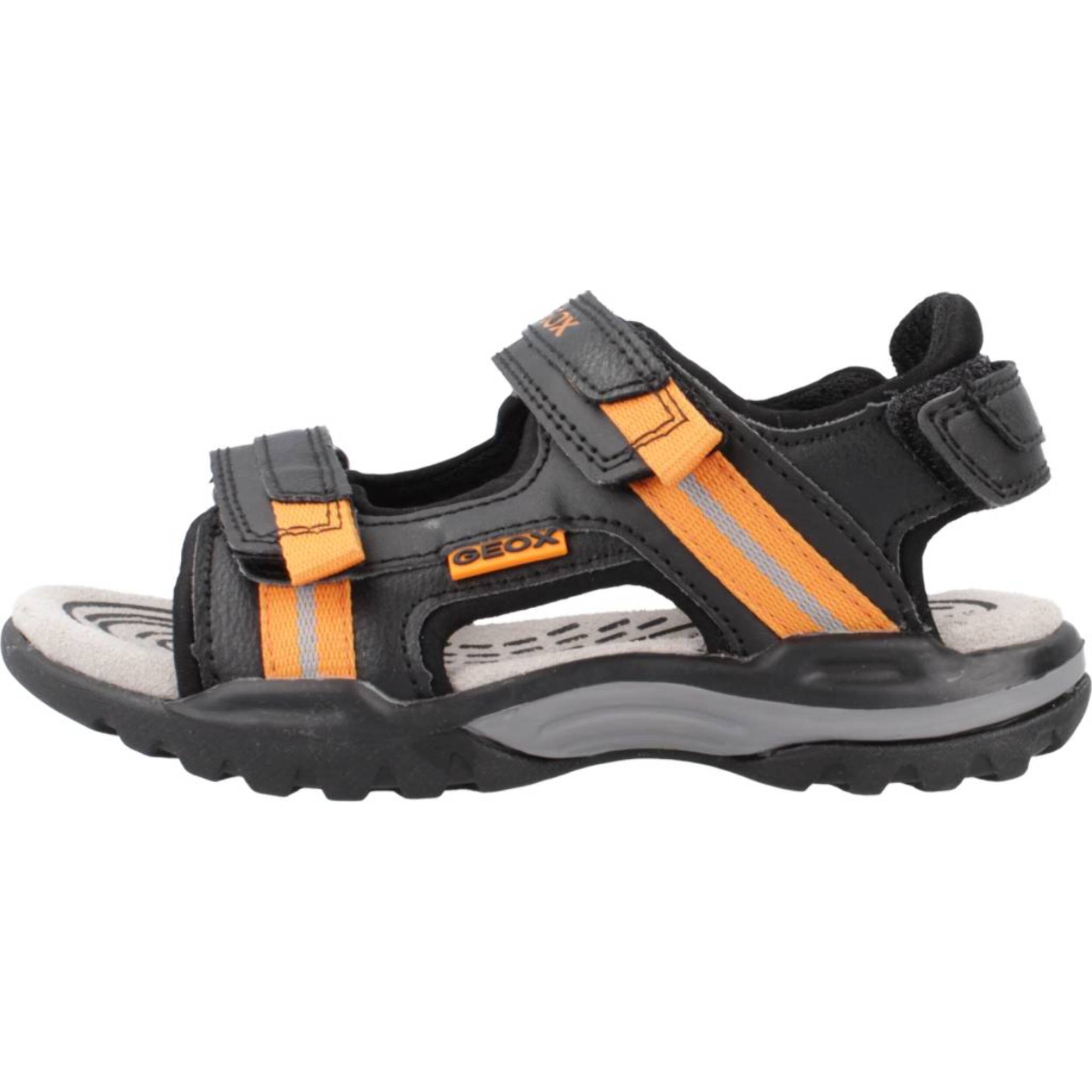 Sandalias Niño de la marca GEOX  modelo J BOREALIS BOY A NEGRO