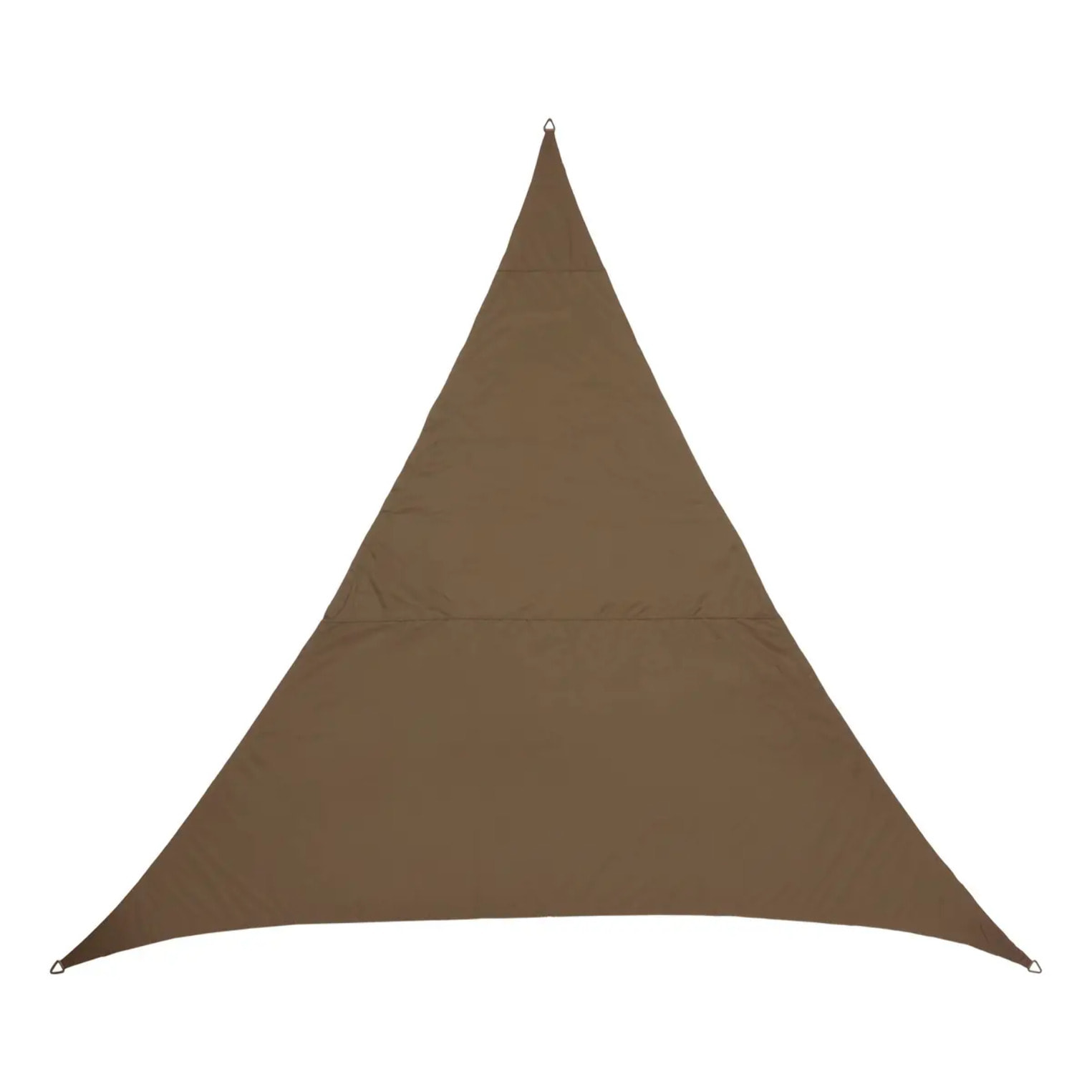 Voile d'ombrage Elyora 4x4x4m café