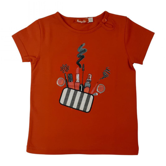TSHIRT JERSEY ROSSO TROUSSE