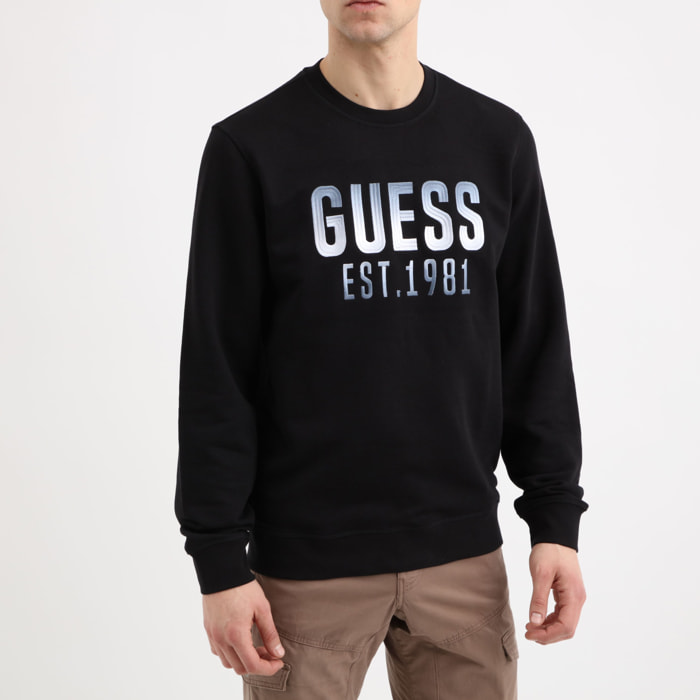 Sweat Beau - logo brodé - noir
